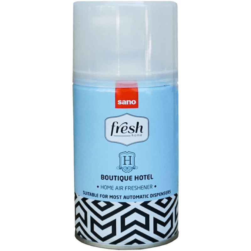 Odorizant de cameră pentru aparatele electrice Sano Fresh Automatic Boutique Hotel, 250 ml
